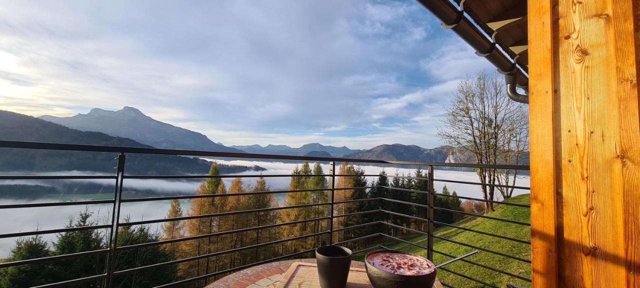 Ruhige Bergvilla In Alleinlage Am Mondsee Mit Seeblick Bergblick Und Whirlpool Holiday home *